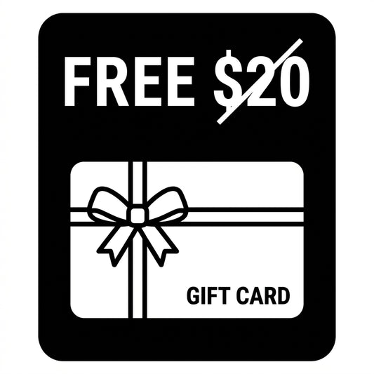 20$ OFF Gift Card